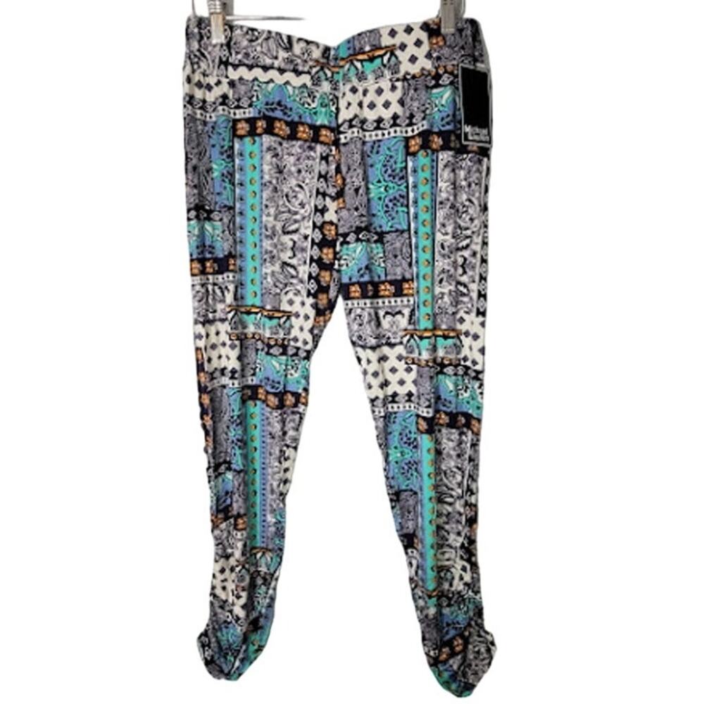 Michael Lauren- NWT- Geometric pattern joggers- size XS